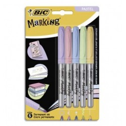BIC Blister de 5 marking...